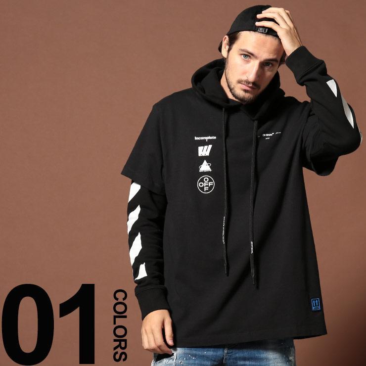 OFF-WHITE オフホワイト ブランド メンズ 男性 カジュアル ファッション トップス プリント