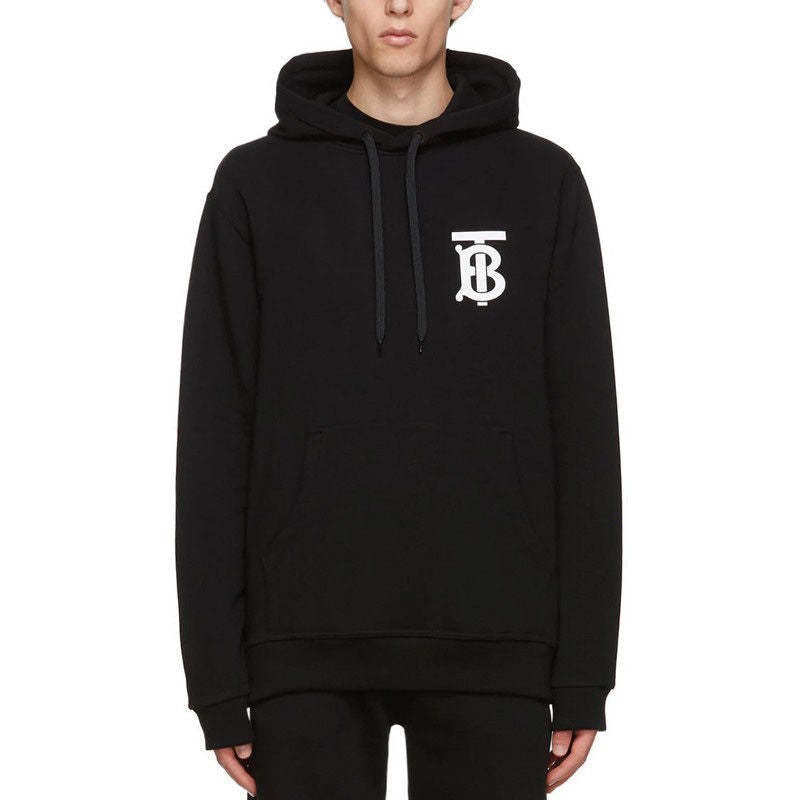 【Burberry】男性と女性のためのクロスフード付きセーター長袖プルオーバー秋/冬カップル