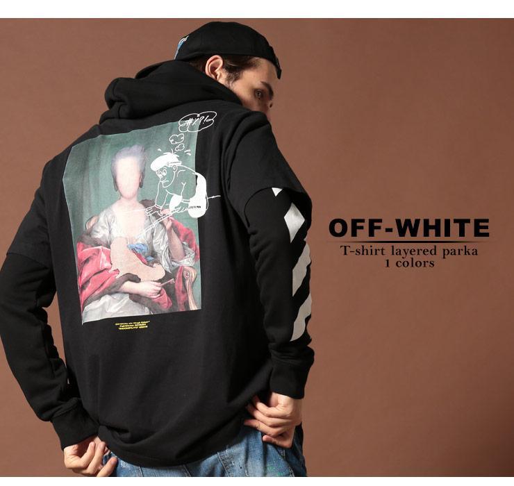 OFF-WHITE オフホワイト ブランド メンズ 男性 カジュアル ファッション トップス プリント