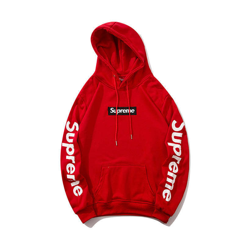 【Supreme】 正規取扱店 緊急値下げ スリーブプリントクラシック刺繍パーカー
