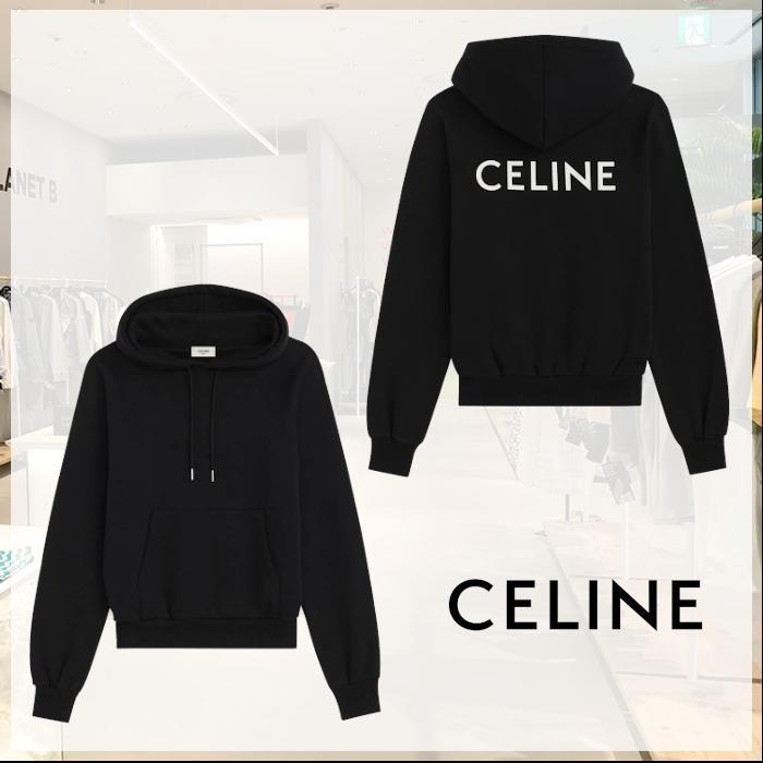 ◆Celine◆セリーヌコットンスウェットシャツ◆パーカー