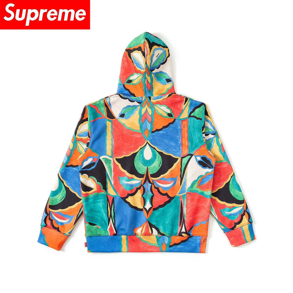 【Supreme】 22SS Week16 【 協力モデル】 Hooded Sweatshirt アーティストのペイントされたグラフィティプリントパーカー