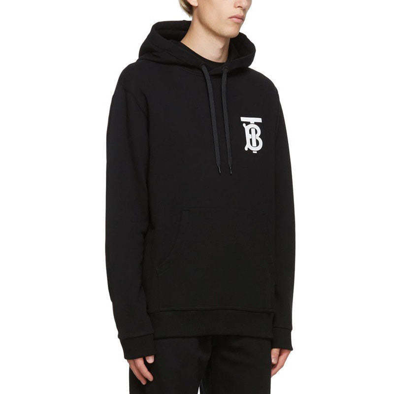 【Burberry】男性と女性のためのクロスフード付きセーター長袖プルオーバー秋/冬カップル