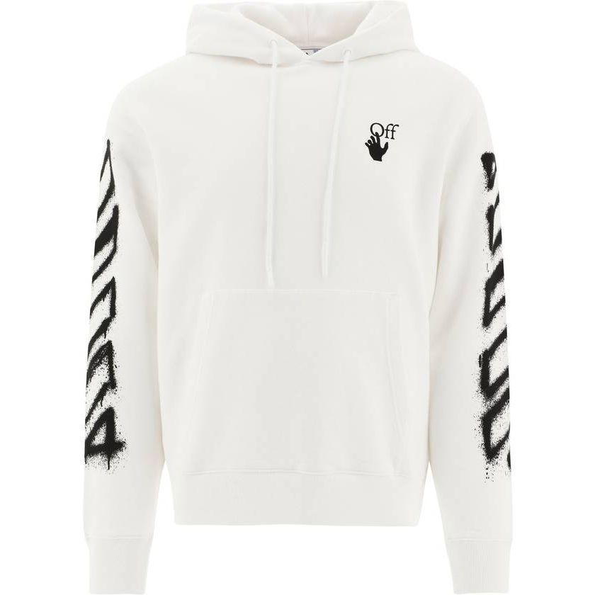 【Off-White】関税/送料込/スプレーマーカー フーディ 裏起毛
