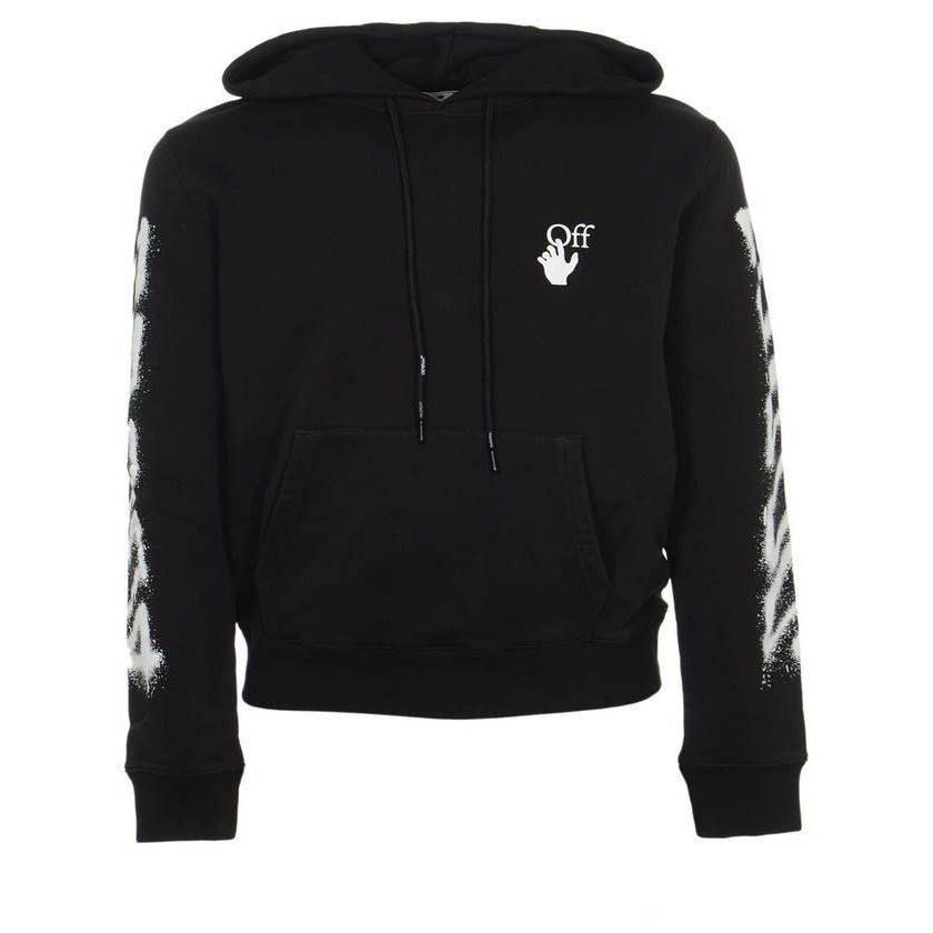 【Off-White】関税/送料込/スプレーマーカー フーディ 裏起毛